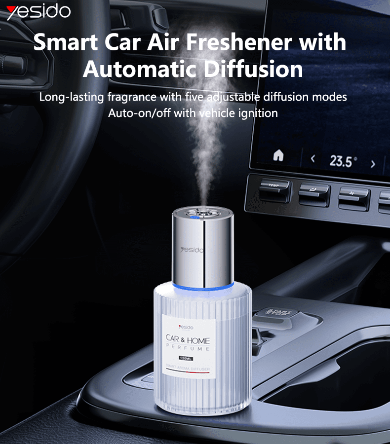 خوشبو کننده خودرو هوشمند یسیدو YESIDO VC16 CAR DIFFUSER — تصویر ۱۱