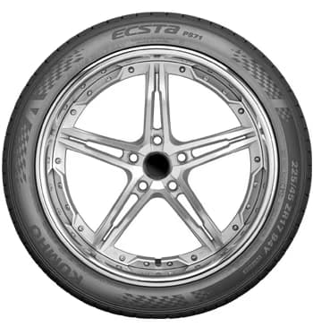 لاستیک کومهو (Kumho) |سایز 245/45R18 |مدل PS71 (ECSTA)-یک جفت (2 حلقه) — تصویر ۱۲