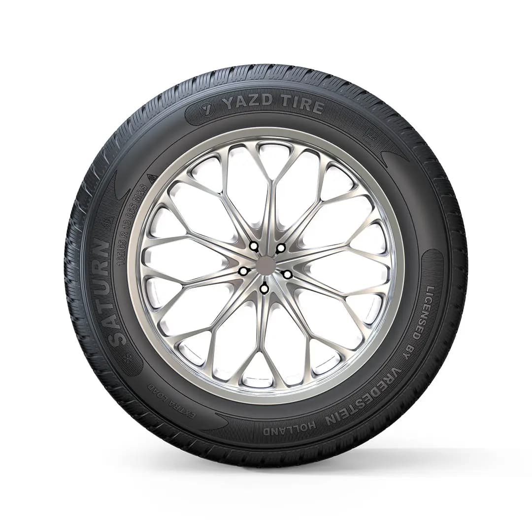 لاستیک یزد تایر |سایز 165/70R13 C |مدل ساترن (Saturn)-یک جفت (2 حلقه) — تصویر ۴