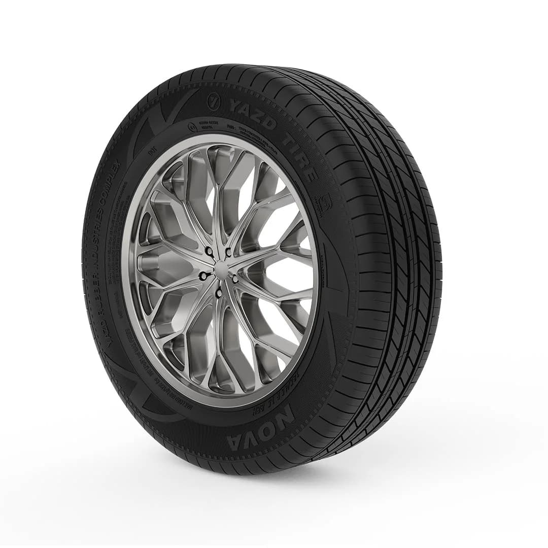 لاستیک یزد تایر |سایز 185/65R14 |مدل نوا (NOVA)-یک جفت (2 حلقه)