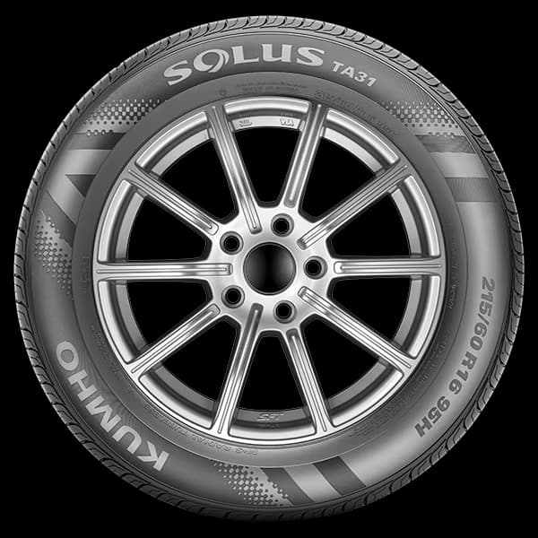لاستیک کومهو (Kumho) |سایز 205/55R16 |مدل TA31 (SOLUS)-یک جفت (2 حلقه) — تصویر ۶