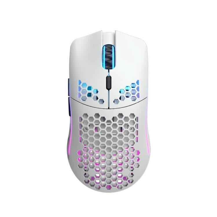 موس Glorious Model O Wireless سفید مات