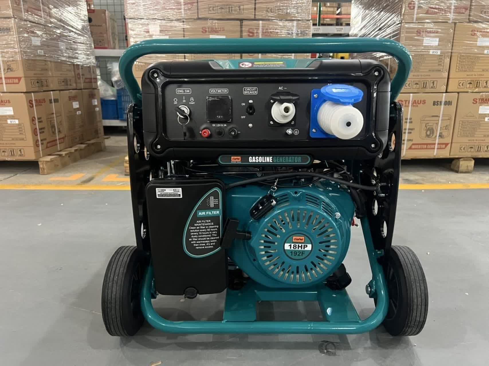 ژنراتور 9.5 کیلو وات بنزینی Clarke مدل CL9500RE