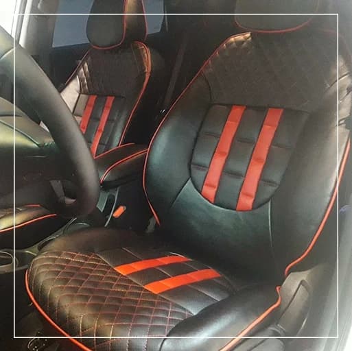 روکش صندلی هیوندای اکسنت Hyundai مدل دی اس تالیسمان 5 خط برند R-1428) ECCCO)