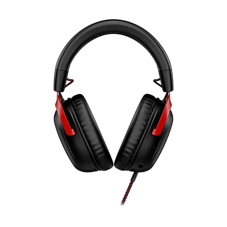 هدست HyperX Cloud 3 سیمی مشکی قرمز — تصویر ۶