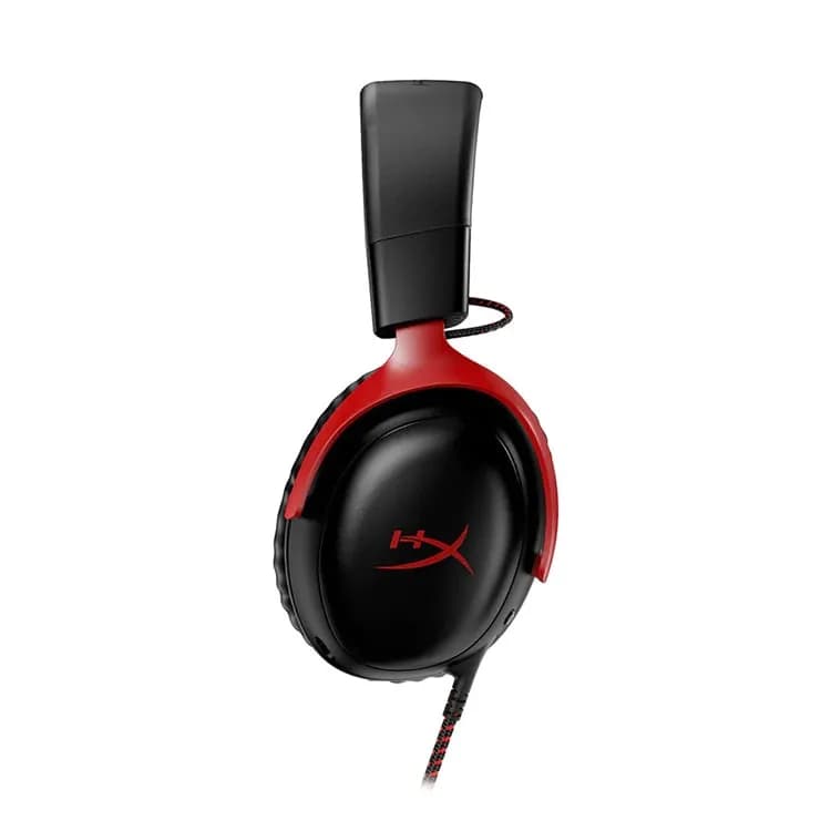 هدست HyperX Cloud 3 سیمی مشکی قرمز — تصویر ۵