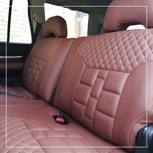 روکش صندلی نیسان سافاری Nissan مدل دی اس تالیسمان 3 خط برند R-1407) ECCCO) — تصویر ۳