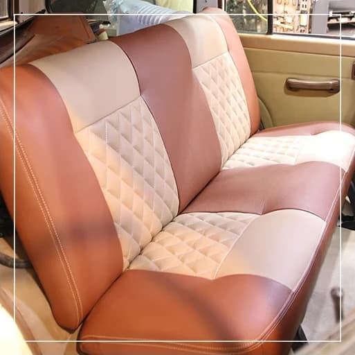 روکش صندلی نیسان پاترول Nissan مدل لمسه لوزی برند R-1400) ECCCO) — تصویر ۶