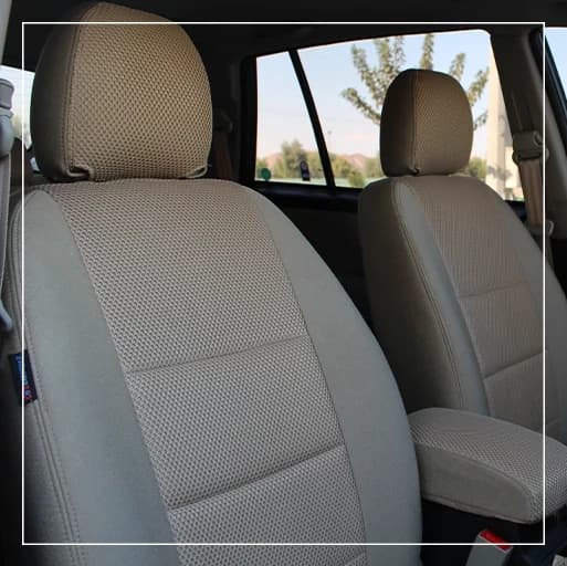 روکش صندلی لیفان Lifan X60 مدل دی اس تالیسمان 3 خط برند R-1369) ECCCO) — تصویر ۵