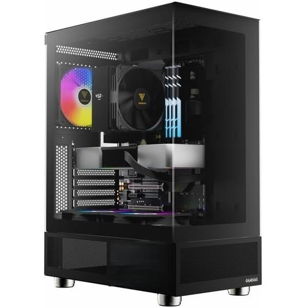 کیس گیمینگ نسل 12 Core i5 12400F با GTX1060، رم 16 و SSD پرسرعت – اسمبل حرفه‌ای و گارانتی معتبر