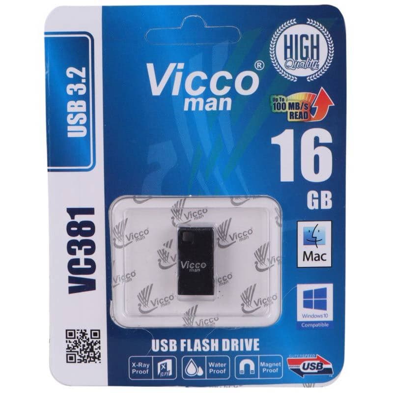 فلش 16 گیگ ویکومن ViccoMan VC381 USB3.2 ( گارانتی مادام العمر ) — تصویر ۴