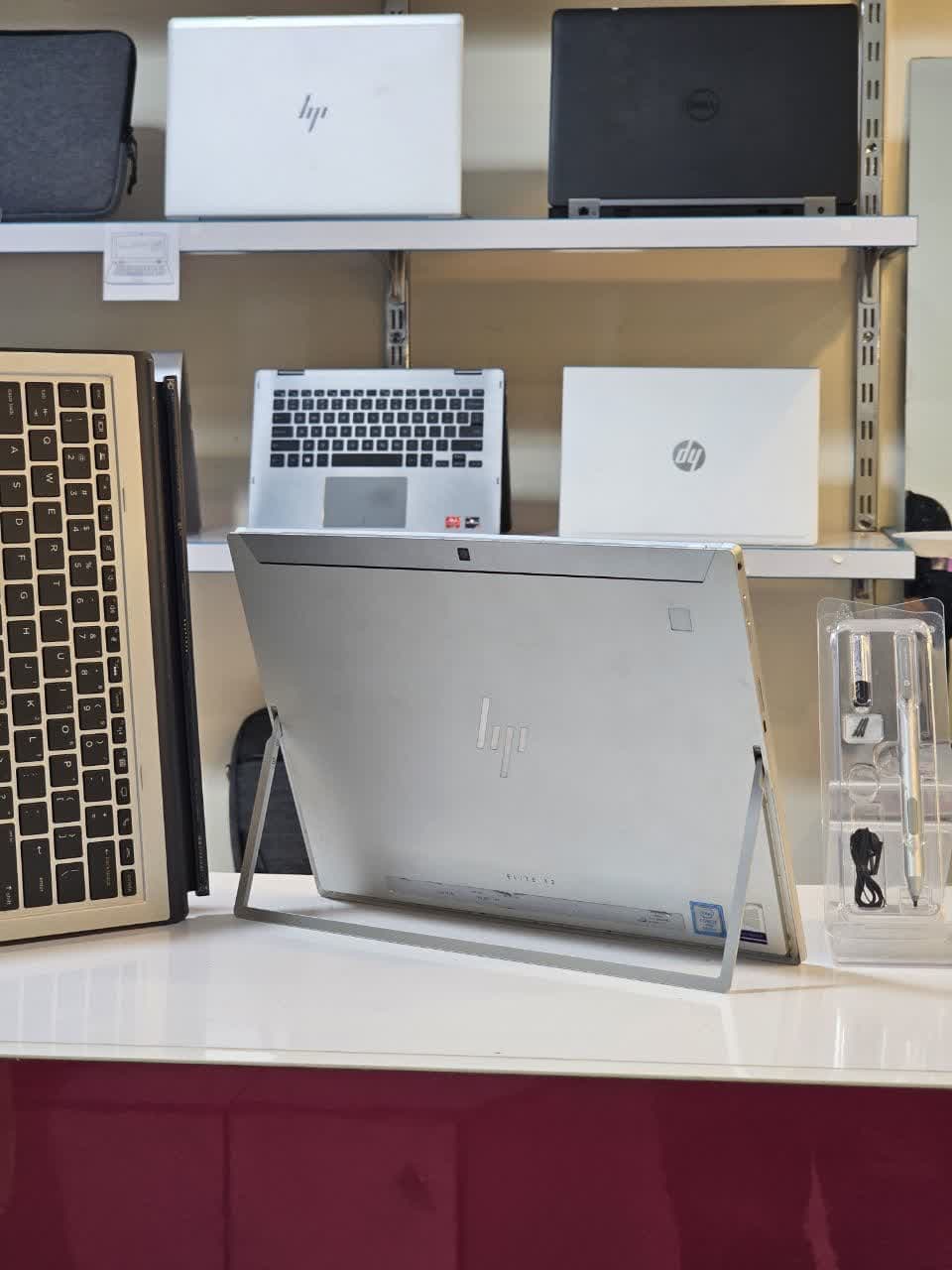 HP ELITE X2 1013G3 i7-8650 16 256SSD تبلت شو باقلم و کیبورد — تصویر ۶