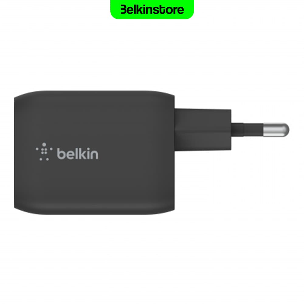 شارژر 65 واتی دو پورت بلکین ProDual USB-C GaN Wall Charger – مدل WCH013 — تصویر ۳