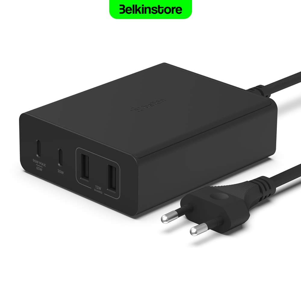 هاب شارژ رومیزی 4 پورت 108 واتی BoostCharge Pro 4-Port GaN Charger 108W – مدل WCH010vf — تصویر ۱۲
