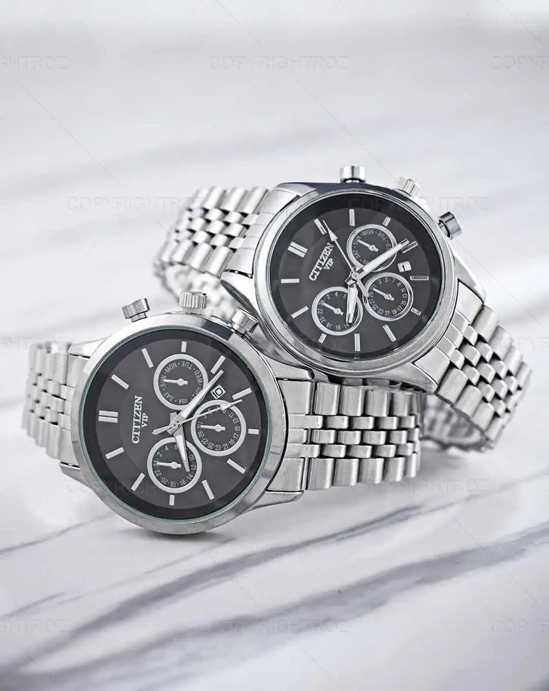 ست ساعت مچی سیتیزن CITIZEN طرح VIP مدل 1330 — تصویر ۷