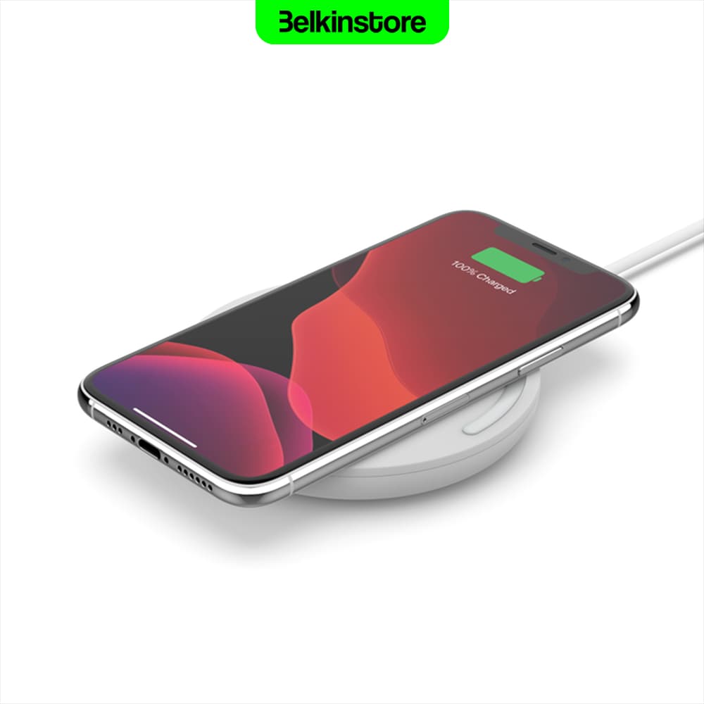 شارژ وایرلس 10وات بلکین- Boost Charge Wireless Pad – بدون شارژر 18 واتی – مدل WIA001bt — تصویر ۶
