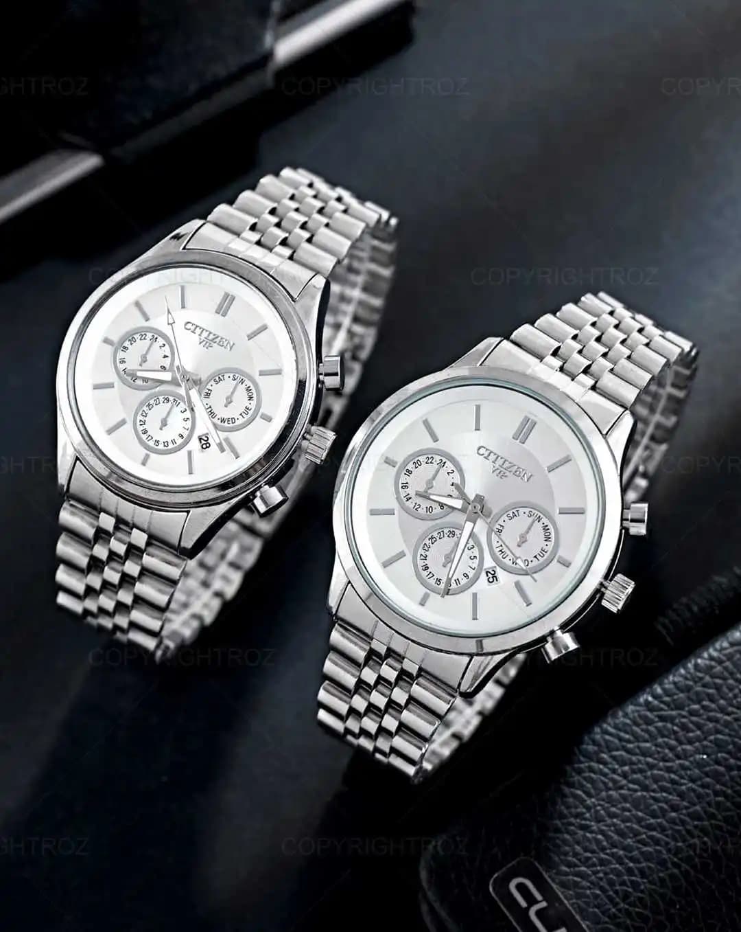 ست ساعت مچی سیتیزن CITIZEN طرح VIP مدل 1327 — تصویر ۱۱