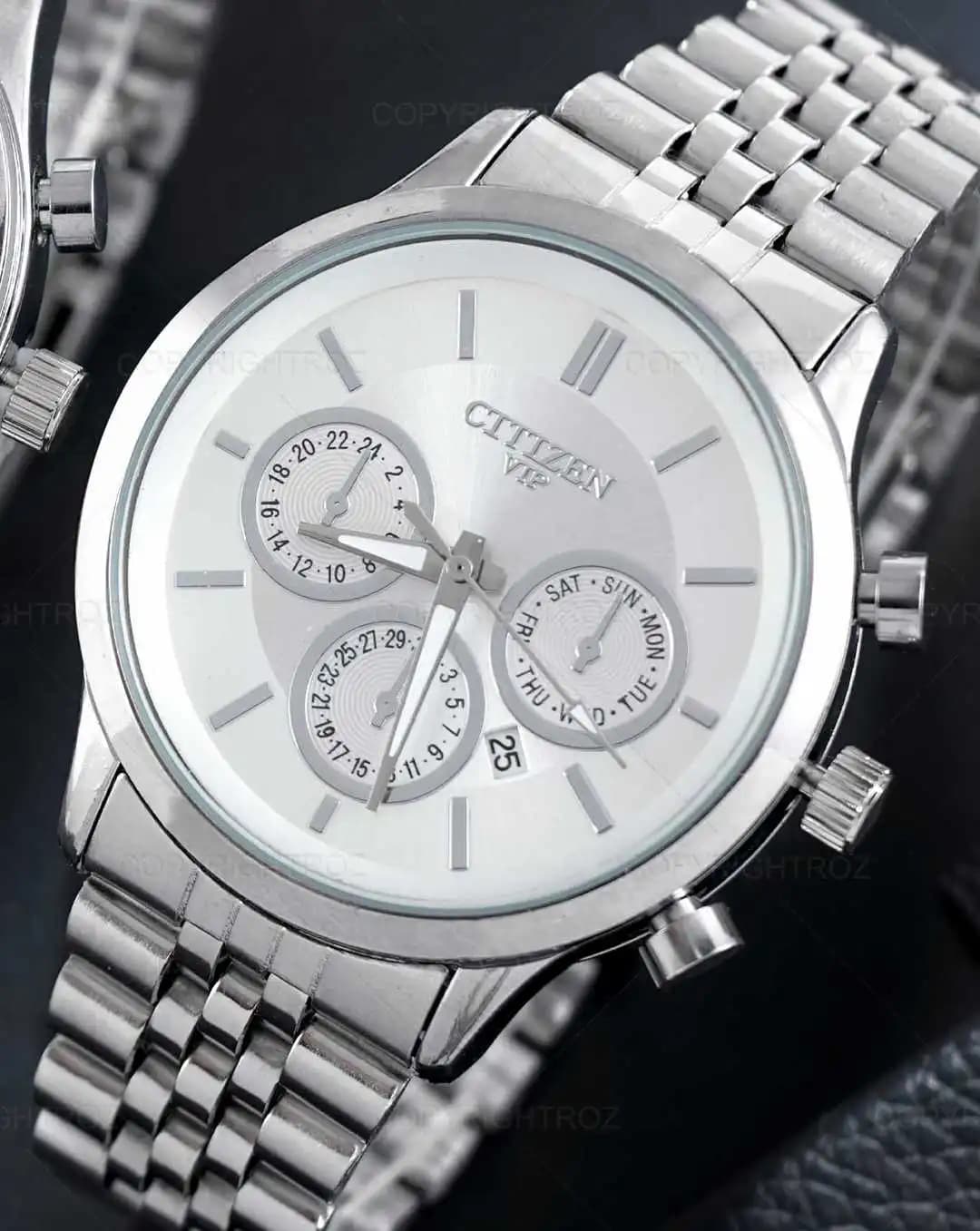 ست ساعت مچی سیتیزن CITIZEN طرح VIP مدل 1327 — تصویر ۳