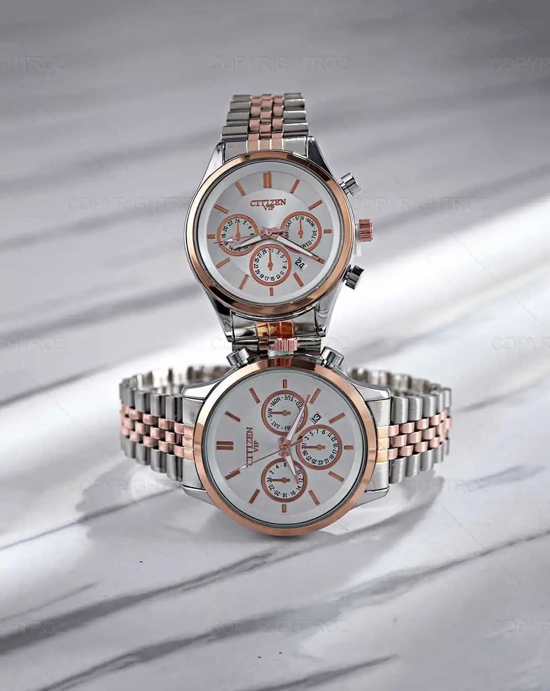 ست ساعت مچی سیتیزن CITIZEN طرح VIP مدل 1324 — تصویر ۷