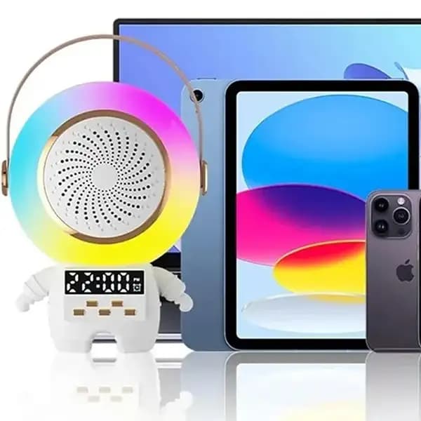 اسپیکر بلوتوثی قابل حمل مدل ASTRO XM-X66 به همراه میکروفن طرح فضانورد — تصویر ۳