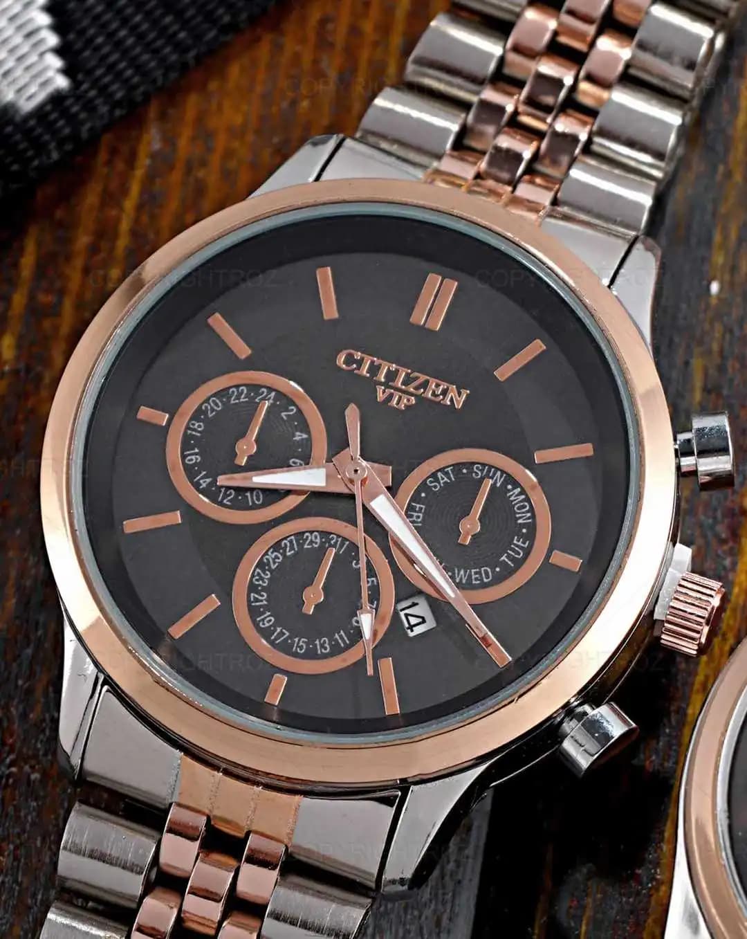 ست ساعت مچی سیتیزن CITIZEN طرح VIP مدل 1321 — تصویر ۱۰