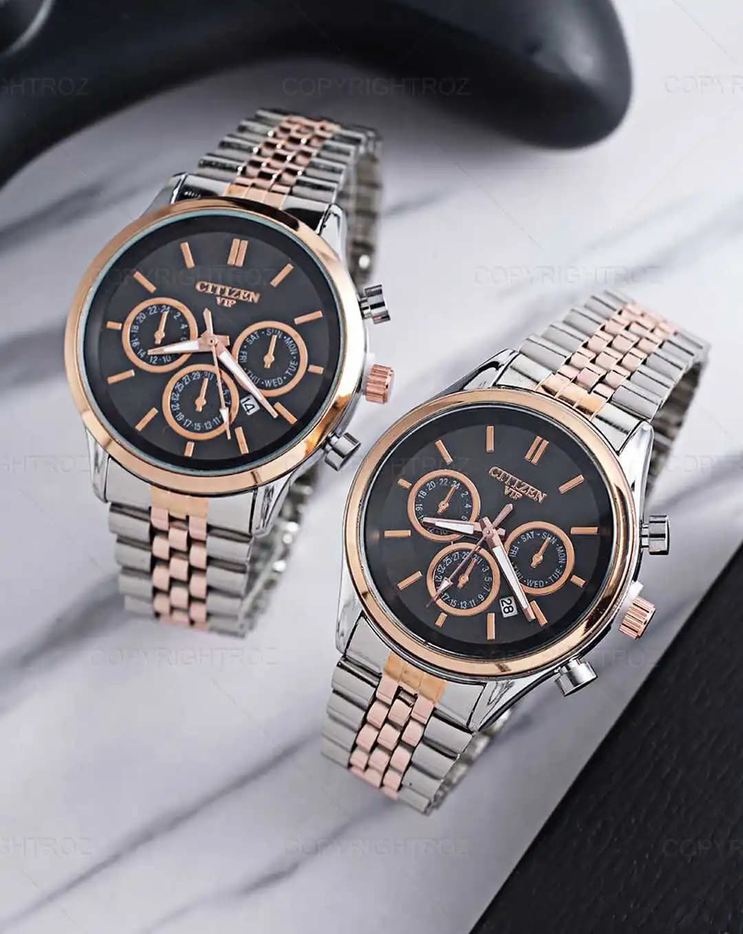 ست ساعت مچی سیتیزن CITIZEN طرح VIP مدل 1321 — تصویر ۱۱
