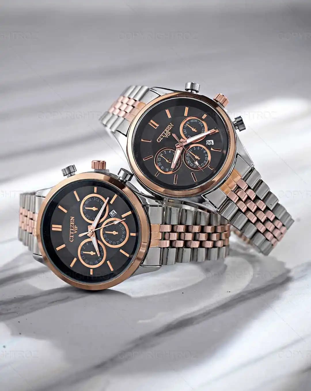 ست ساعت مچی سیتیزن CITIZEN طرح VIP مدل 1321 — تصویر ۷