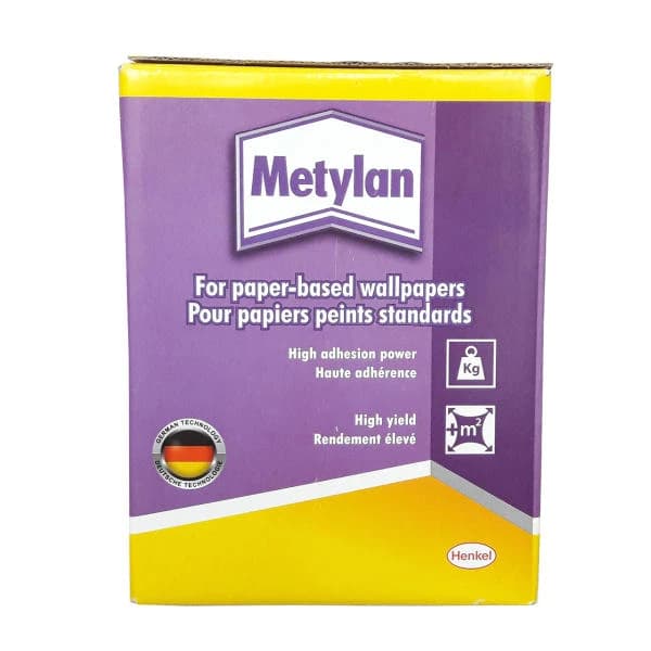 چسب کاغذ دیواری یک کیلویی Henkel Metylan — تصویر ۲
