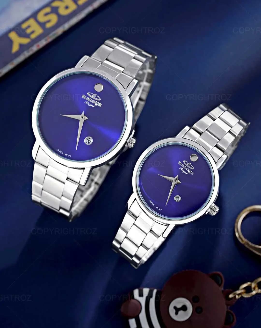 ست ساعت مچی الگانس ELEGANCE طرح رویال مدل 1289 — تصویر ۱۰