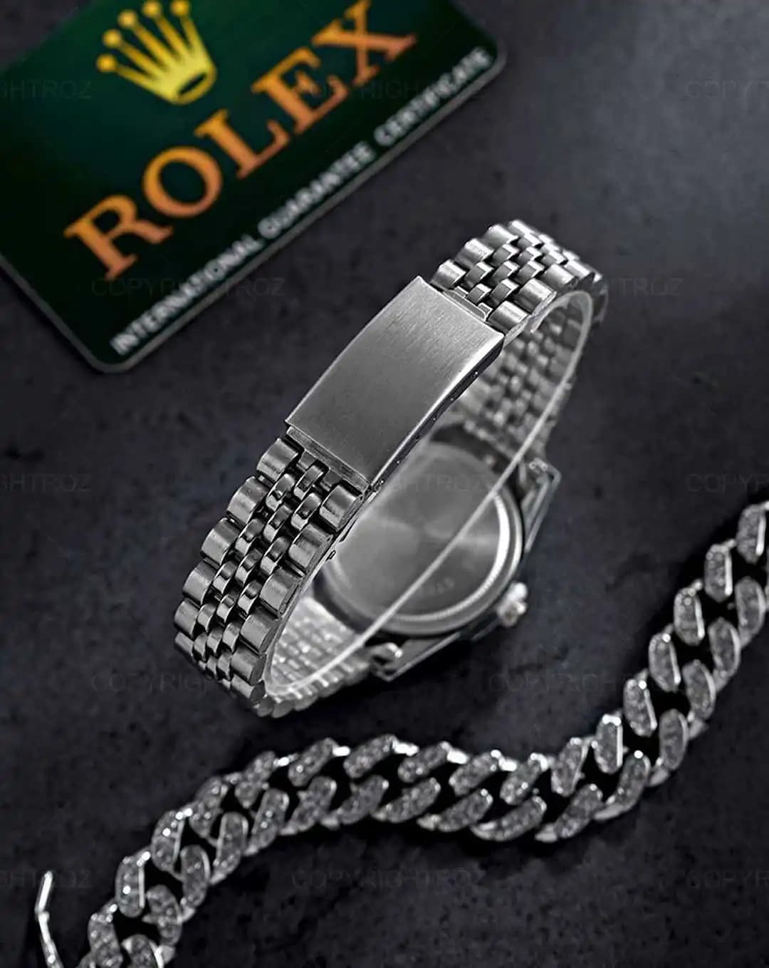 ساعت مچی زنانه رولکس ROLEX طرح DATEJUST مدل 1272 — تصویر ۱۰