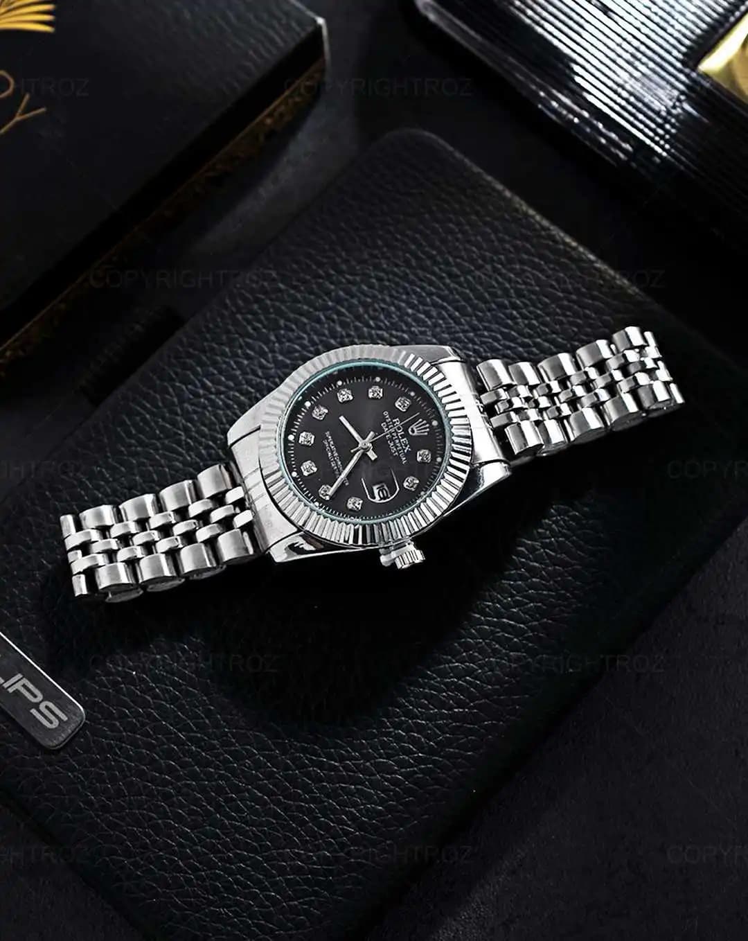 ساعت مچی زنانه رولکس ROLEX طرح DATEJUST مدل 1272 — تصویر ۵