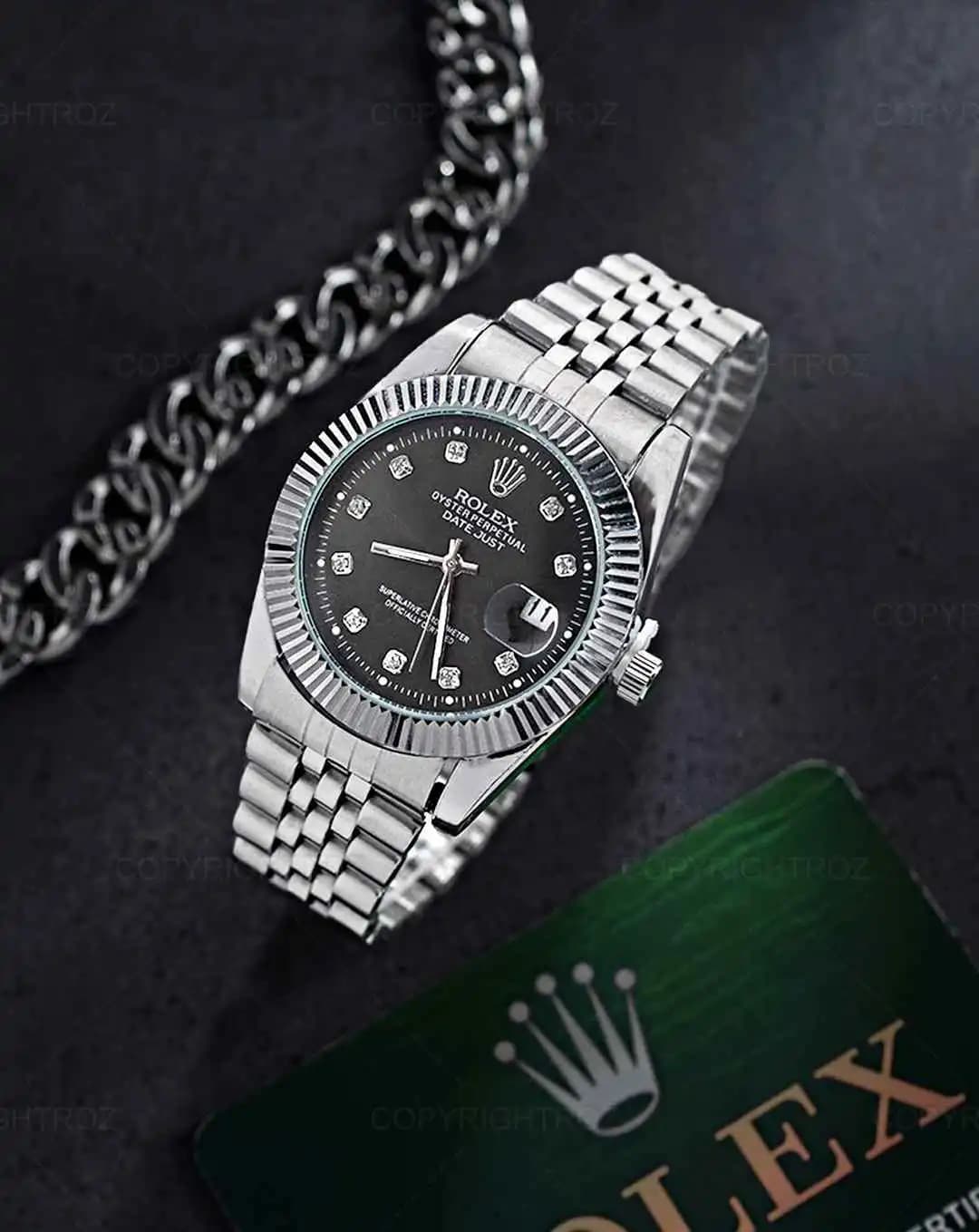 ساعت مچی مردانه رولکس ROLEX طرح DATEJUST مدل 1271 — تصویر ۳