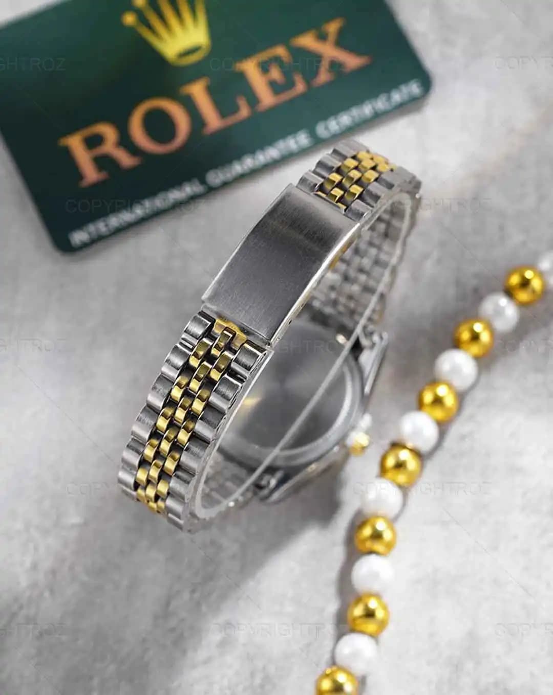 ساعت مچی زنانه رولکس ROLEX طرح دیت جاست مدل 1269 — تصویر ۱۰