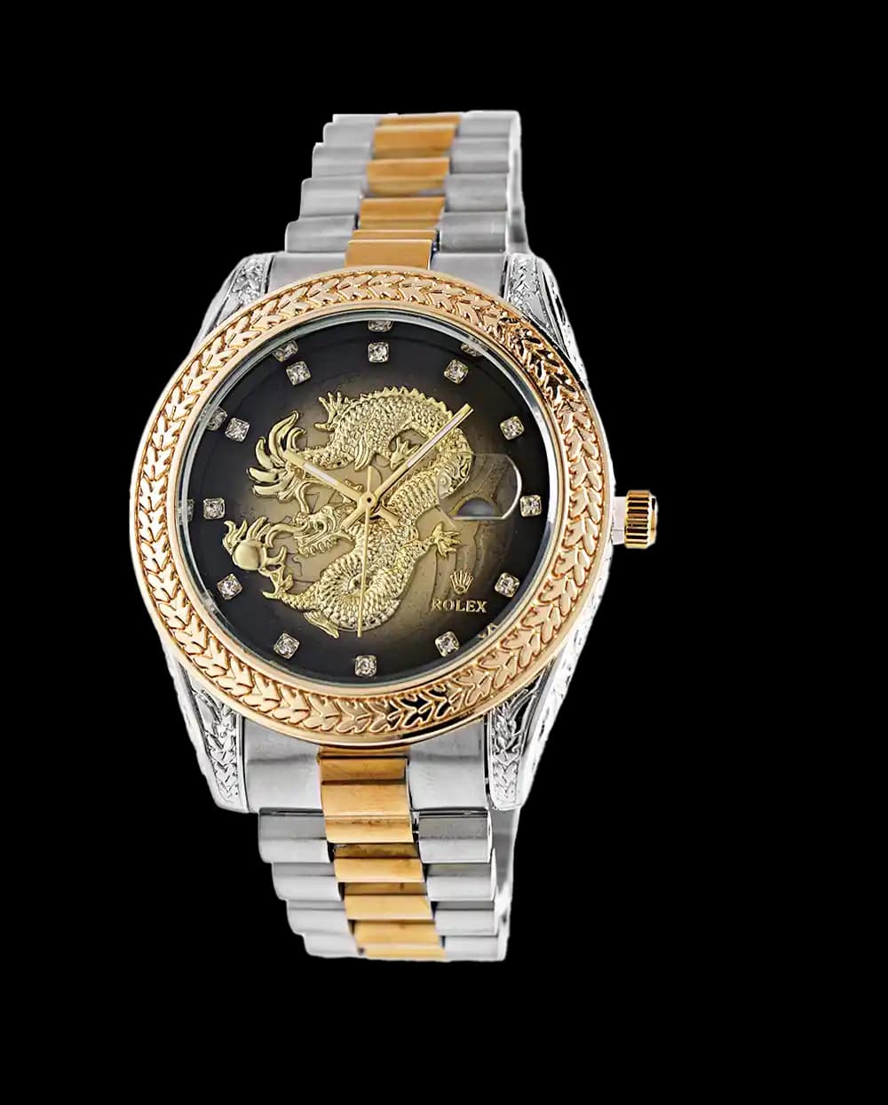 ساعت مچی مردانه رولکس ROLEX طرح اژدها مدل 1264