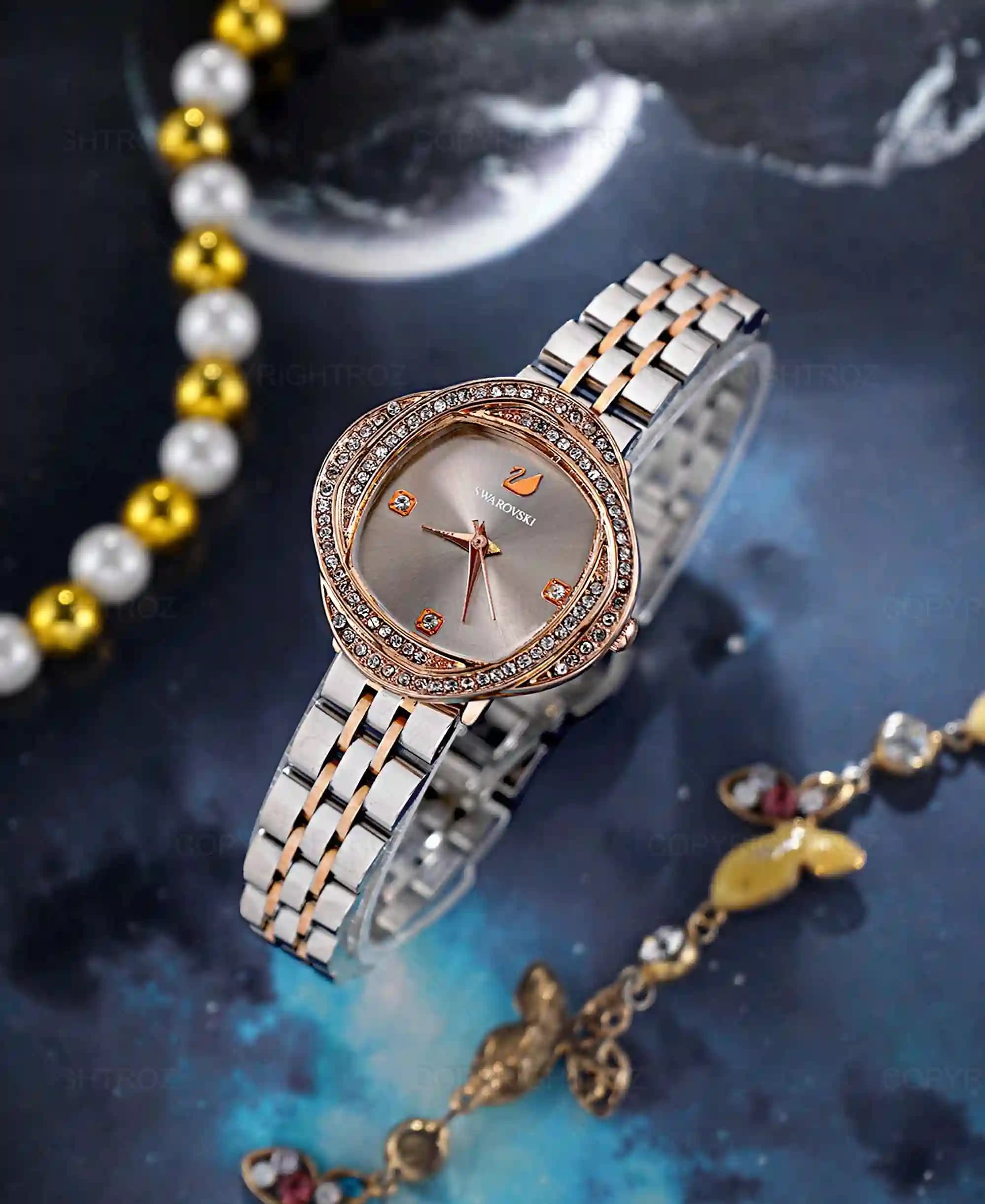 ساعت مچی زنانه سواروسکی SWAROVSKI مدل 1229 — تصویر ۱۰