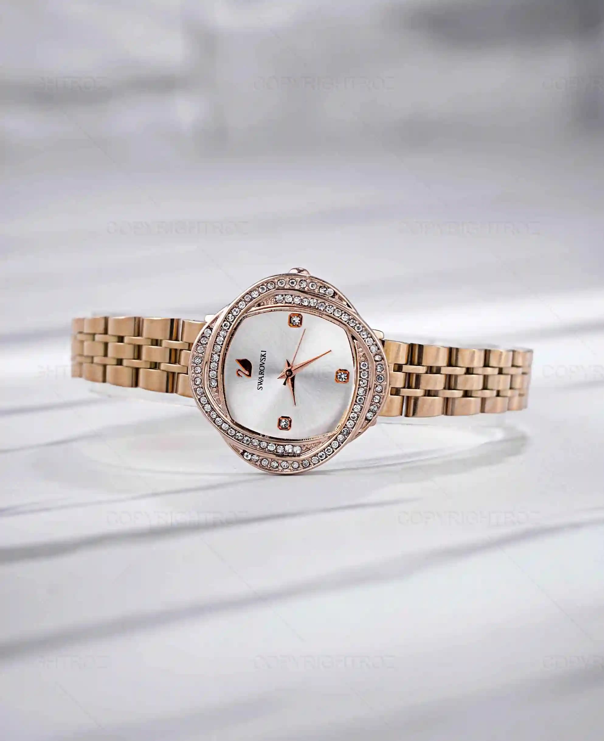ساعت مچی زنانه سواروسکی SWAROVSKI مدل 1228 — تصویر ۷