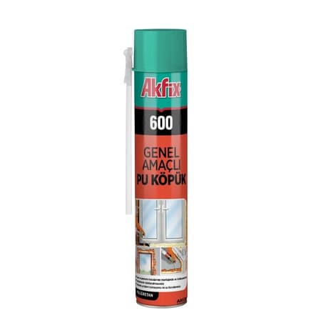 اسپری فوم AKFIX مدل 600 حجم 600 میلی لیتر