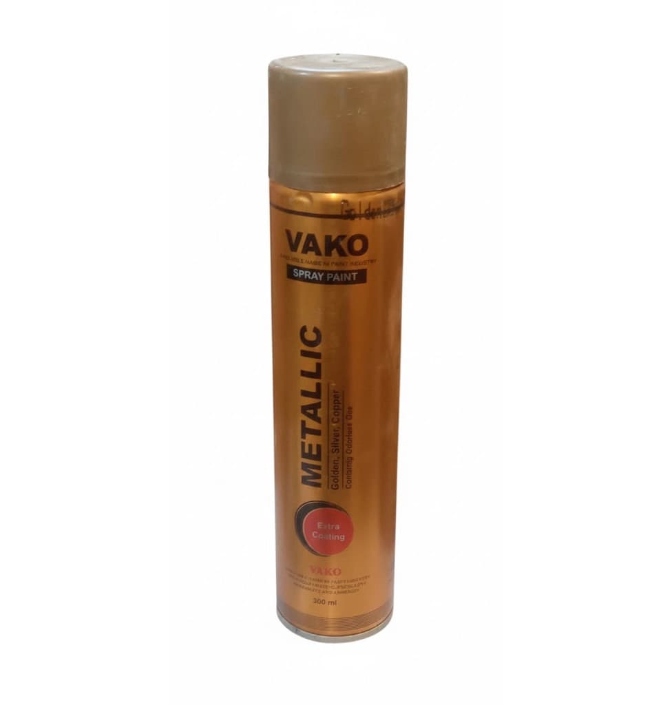 اسپری رنگ طلایی واکو (اطلس) VAKO