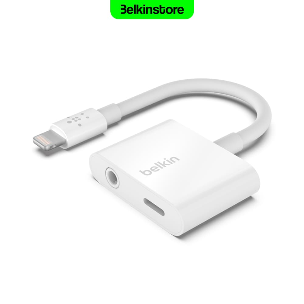 مبدل 1 به 2 لایتنینگ بلکین – Charge RockStar – مدل F8J212btWHT