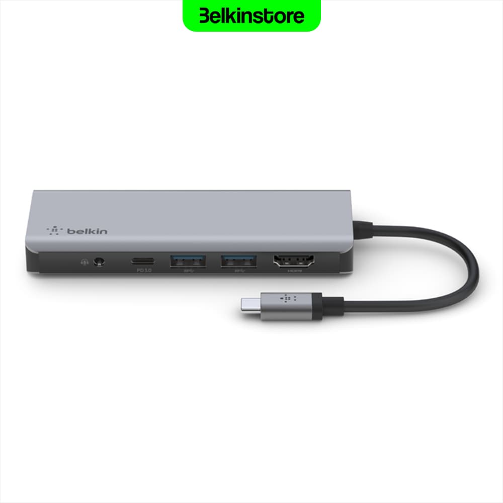 هاب 7 پورت تایپ سی بلکین – Connect – مدل AVC009btSGY — تصویر ۹