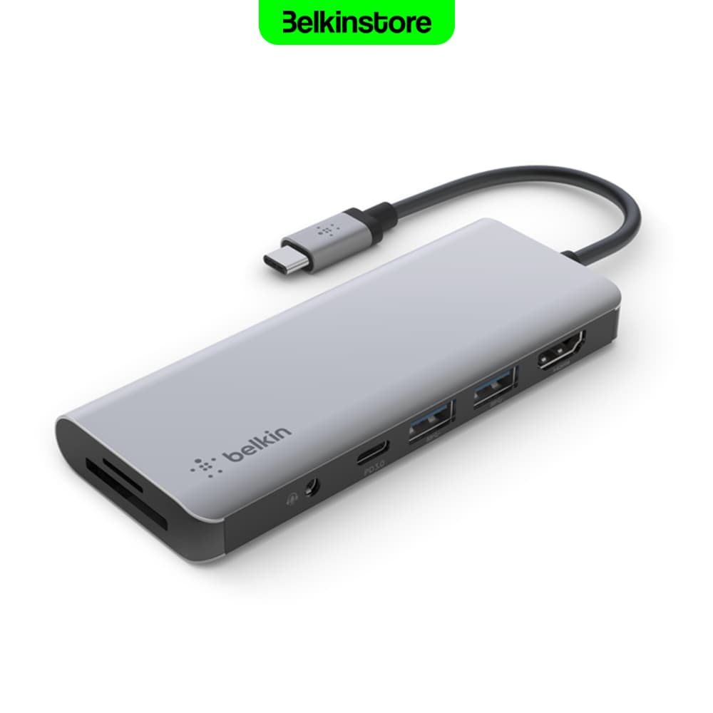 هاب 7 پورت تایپ سی بلکین – Connect – مدل AVC009btSGY