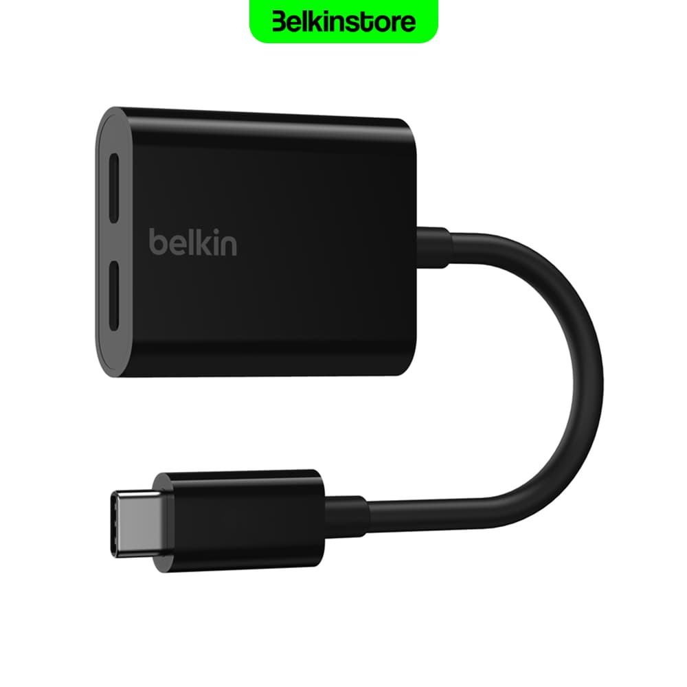 کابل تبدیل تایپ سی 1 به 2 بلکین – RockStar – F7U081btBLK