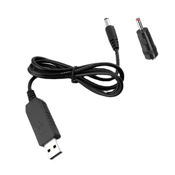 کابل تبدیل USB به DC افزاینده ولتاژ با خروجی 9 ولت طول 1 متر — تصویر ۵