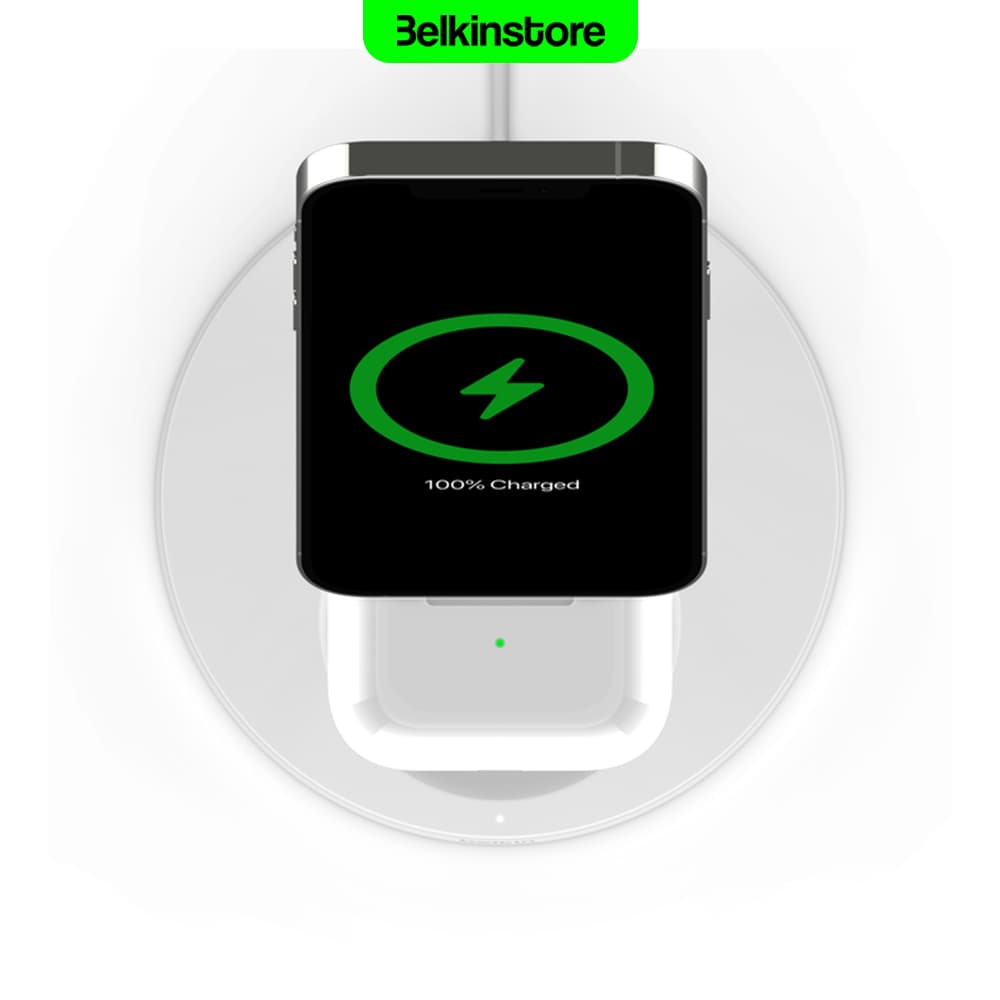 شارژر بی سیم 2در1 بلکین – BoostCharge Pro – مدل WIZ010 — تصویر ۴