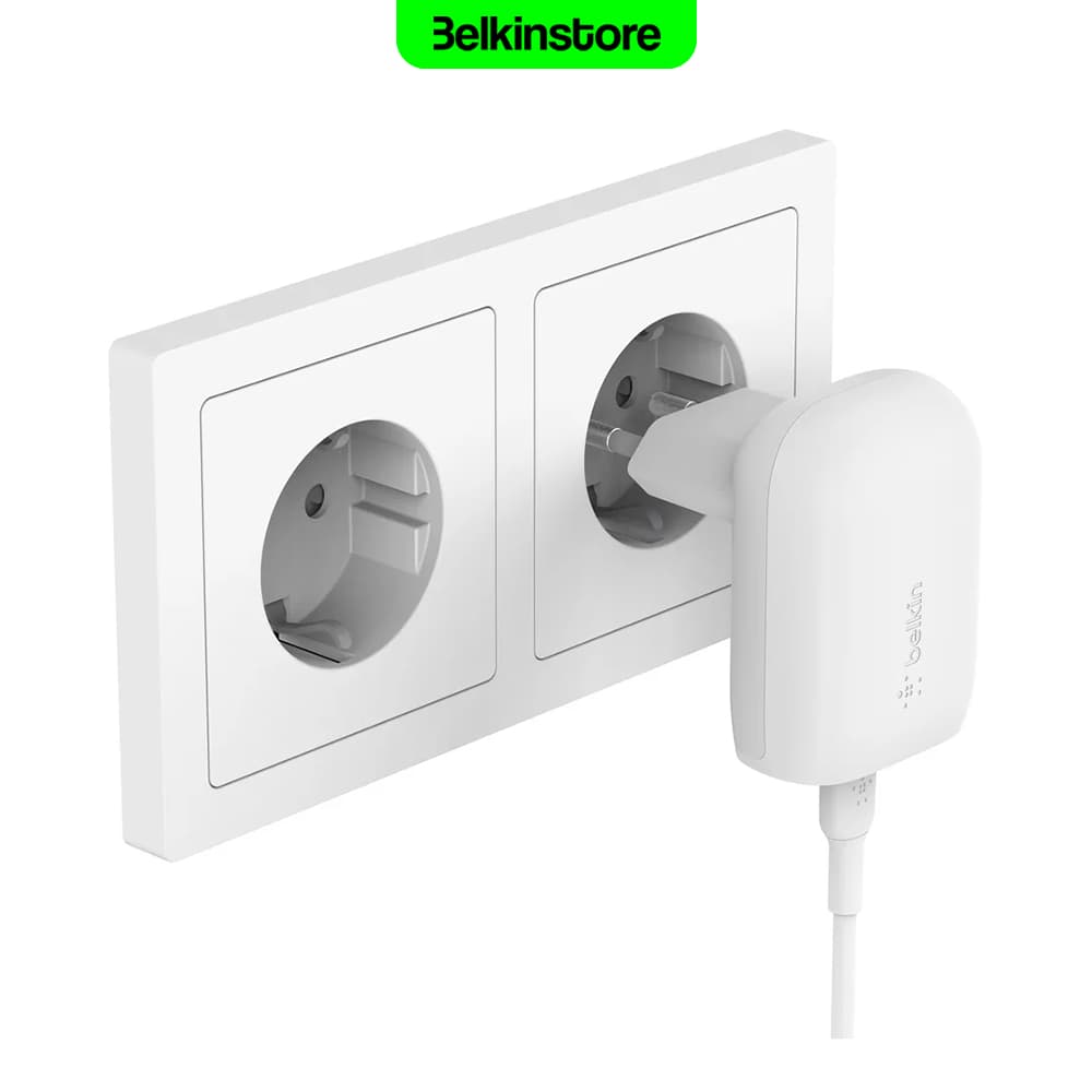 شارژر دیواری 30وات با کابل لایتنینگ بلکین – BoostCharge – مدل WCA005vf1MWH-B5 — تصویر ۴
