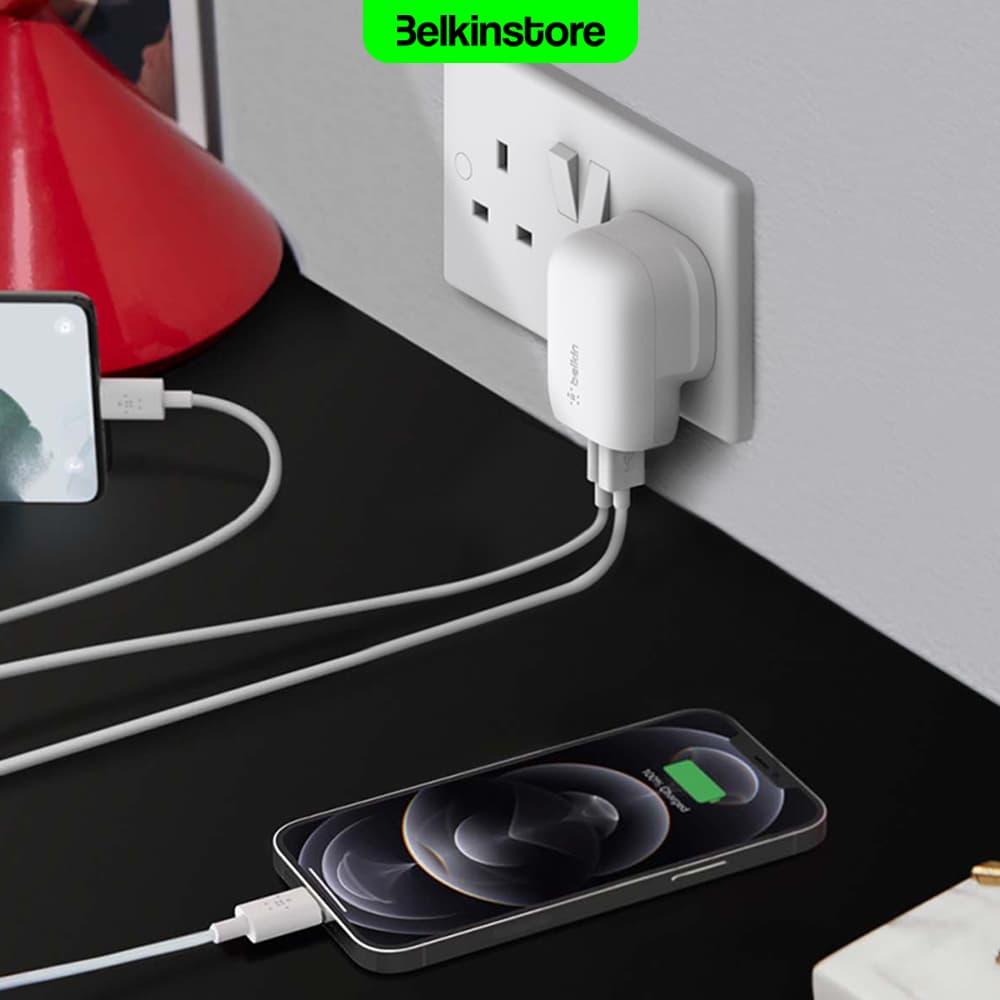 شارژر دیواری 37وات بلکین- BoostCharge – مدل WCB007 — تصویر ۹
