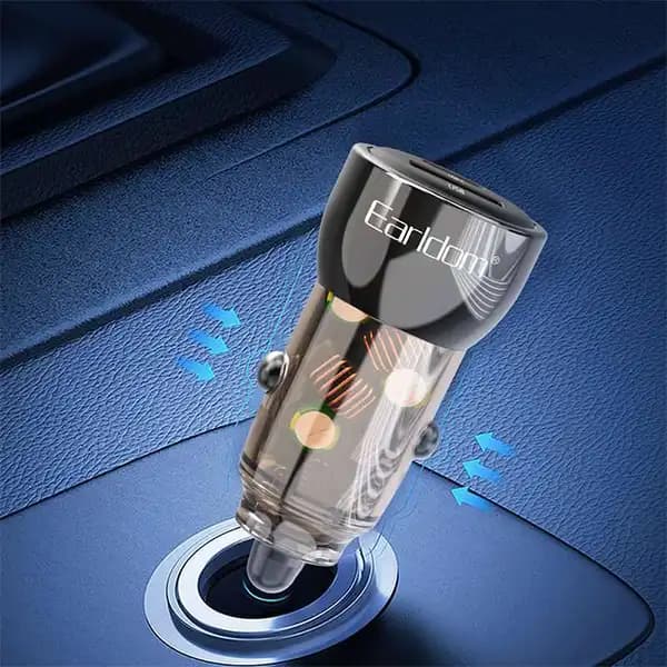 شارژر فندکی فست شارژ ارلدام مدل ES-CC31 3A QC 30W — تصویر ۷