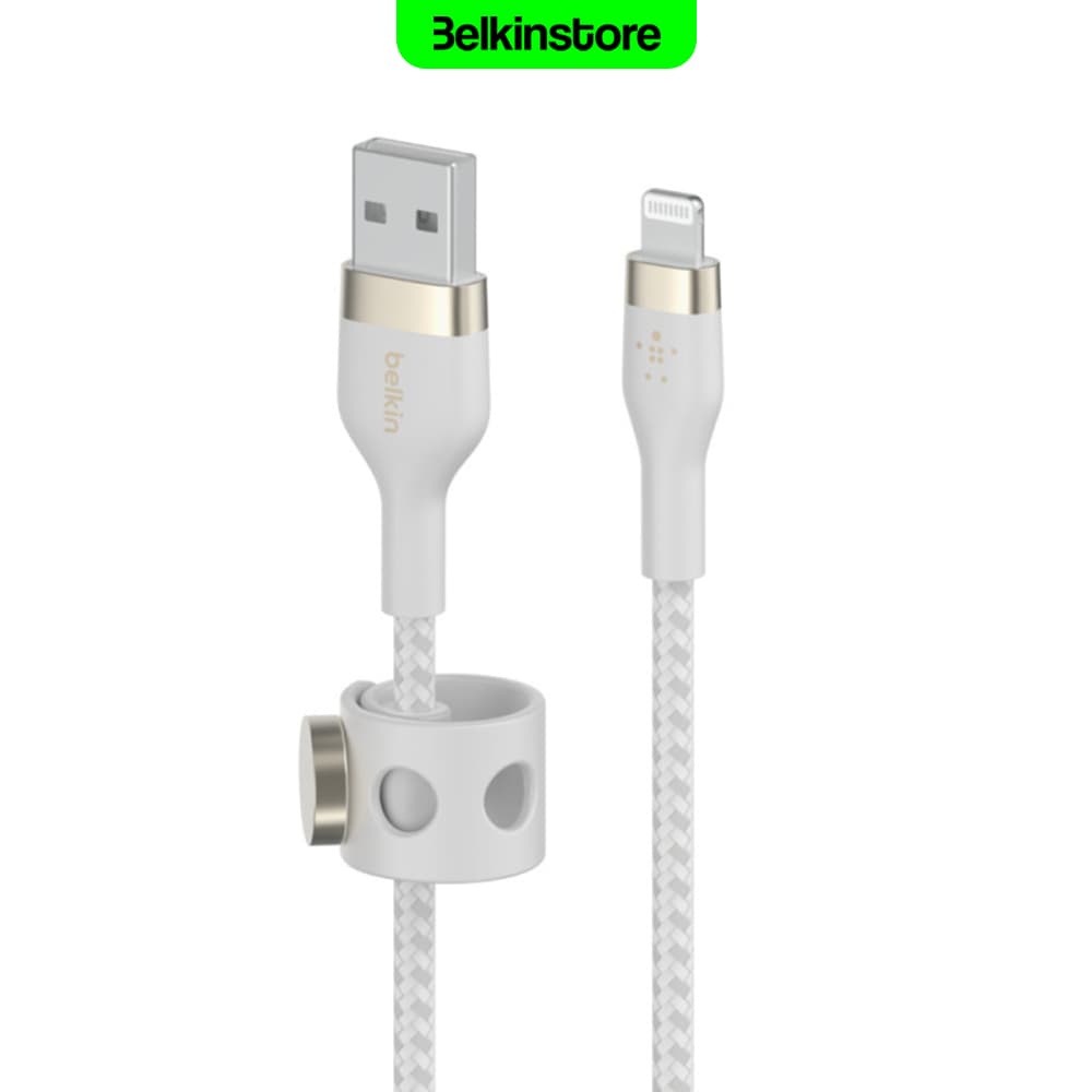 کابل لایتنینگ 1متری بلکین- BoostCharge Pro Flex – مدل CAA010bt1M — تصویر ۸
