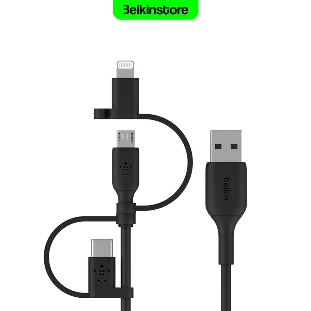 کابل یک به سه 1متری بلکین- BoostCharge Universal – مدل CAC001bt1MBK