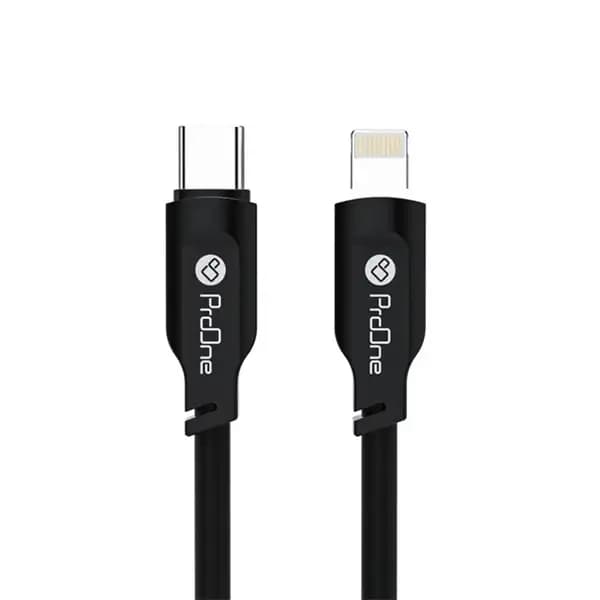 کابل تبدیل USB-C به lightning پرووان مدل PCC143 طول 1.2 متر